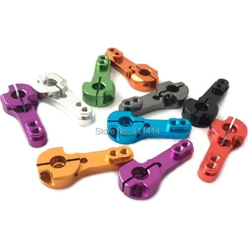 10pcs/lot 25T M3 Metal RC Servo Arm Horn For Futaba Savox Xcore HL HSP HD Power High Torque Servos Motors Parts Wholesale