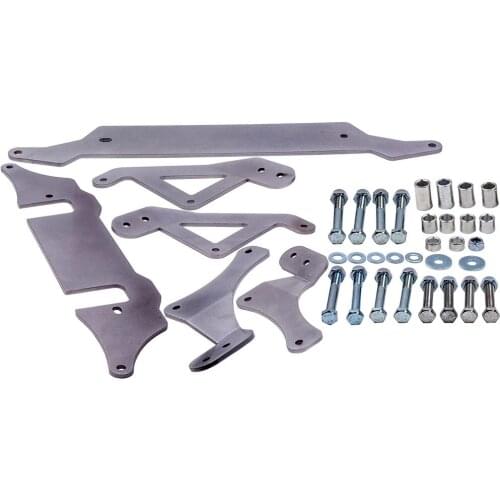 2x Front Lift Bracket +4x Rear Bracket +Hardware for Polaris 900 RZR S 4 2015/S EPS 4 EPS 2015-2016 2"-5'' Suspension Lift Kit