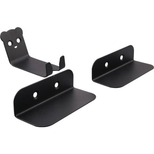 3Pcs Cycling Accessories MTB Road Bicycle Steel Rack Pedal Wall Mount Stands Hanger Hook Heavy Duty Bike Padlocks Parking Holder