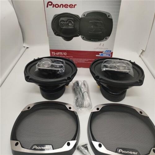 Free Shipping 9 Sets Pioneer TS-6975 V2 500 Watt MAX 80W NOM 6" x 9" 3-Way Coaxial 3-WAY 3VOIES Car Audio Speaker IN STOCK