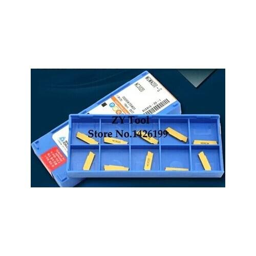 Free Delivery MGMN200-G NC3020*10PCS Brand Grooving carbide inserts for MGEHR/MGIVR,Suitable for processing of Steel