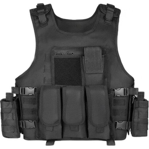 CS Outdoor Airsoft Vest MilitaryTactical Vest Plate Carrier Swat Fishing Hunting Paintball Protective Molle Army Armor Men Vest