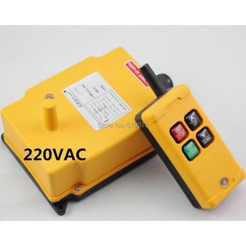 HS-4 220VAC 4 Channels Hoist Crane Radio Remote Control System