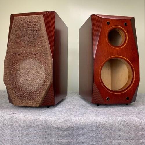 L-189 HiFi Empty Speakers Cabinet Customized 5 inch 6.5 inch 8 inch Two-way Bookshelf speaker box Birch Plywood cabinet