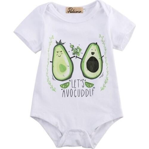 Summer Cute Cartoon Baby One-Pieces Rompers Short Sleeve Newborn Kids Baby Boy Girl Infant Romper Jumpsuit Clothes Outfits