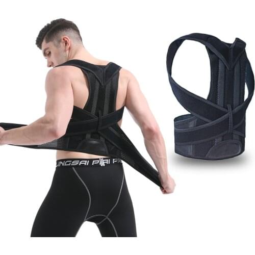Best Fully Adjustable Back Posture Corrector for Lower and Upper Back Pain Back Brace Support Lumbar Posture Correction