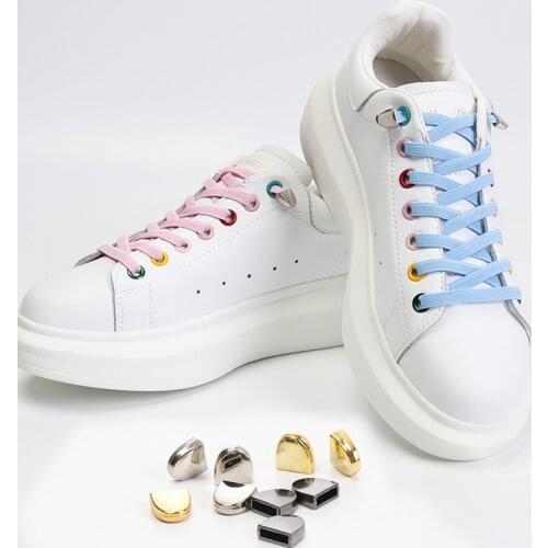 Flat Shoelace Elastic Shoelaces No Tie Shoe laces Outdoor Leisure Sneakers Quick Safety Kids And Adult Unisex Lazy laces 1 Pair