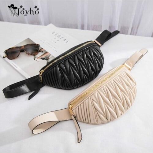Stripe Womens Belt Fanny Pack One Shoulder Crossbody High Quality Bananka Female Chest Bag Soft Leather Waist Pack Dropship