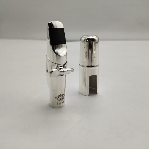 Professional Saxophone Mouthpiece For Alto Tenor Soprano Size 5 6 7 8 9 Sax Accessories Sliver Gold Plated Woodwind Instrument