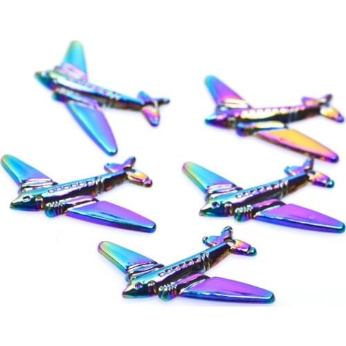 Aircraft Charm Earring Pendant Charms For Jewelry Making Supplies Headset Musical Note Handmade Craft Bracelets Accessories 5pcs