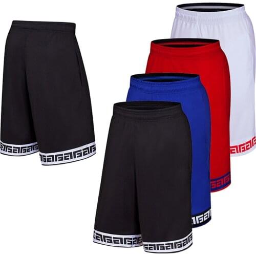 Running Shorts Men Training Marathon Quick Dry Fitness Gym Printing Sport Shorts With Pocket Plus Running Shorts Jogger