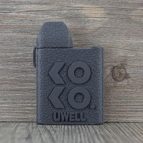 Texture Case for UWELL CALIBURN KOKO Pod Protective Silicone Rubber Sleeve Cover Shield Wrap Skin Shell gel sleeve enclosure