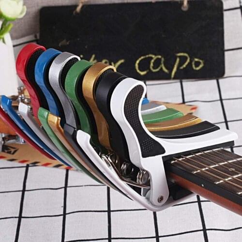 Top Stage Quick Change Folk Acoustic Electric Guitar Banjo Trigger Capo Key Clamp