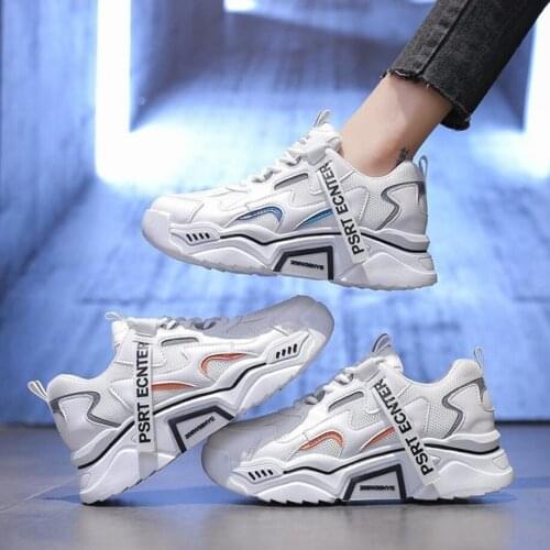 Hip Hop Women Chunky Tenis Sneakers Ladies Basket Breathable Women Casual Platform Sports Shoes Ulzzang Dad Shoes Zapatos Mujer