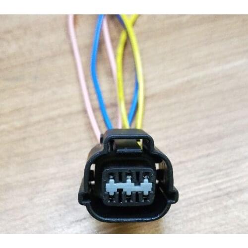 1/5/10pcs/lot 6 Pin/Way Throttle Idle Motor Plug Connector With Wire Harness Pigtail For Mitsubishi PB535-06027