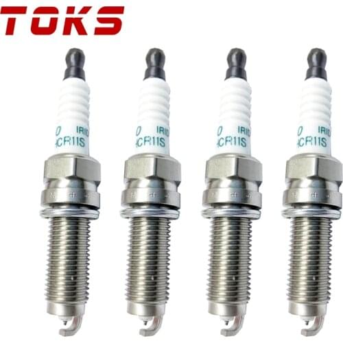 4pcs 12290-R40-A02 SXU22HCR11S Iridium Spark Plug For Honda Accord IX VIII 2.4 Civic Acura ILX MDX 12290 R40 A02 SXU22HCR-11S