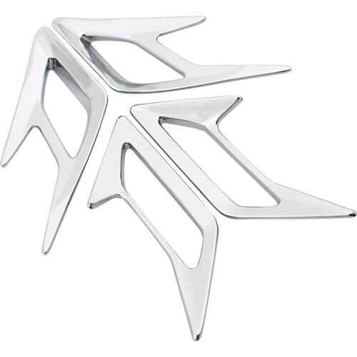 4x Motocycle Front and Rear Fender Vent Trim Kit for HONDA GL1800 2018