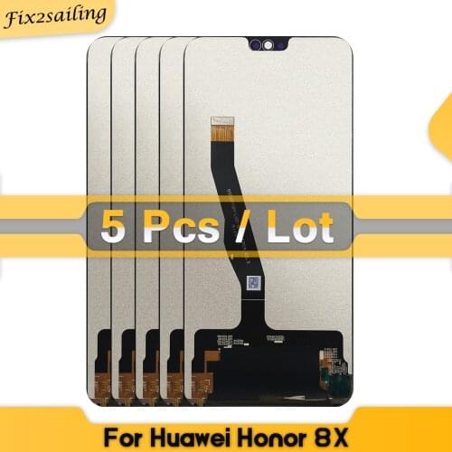 10Pcs/Lot) 6.5"LCD For Huawei Honor 8X LCD Display Touch Screen Digitizer Assembly Touch Screen For Honor 8X 100% Tested