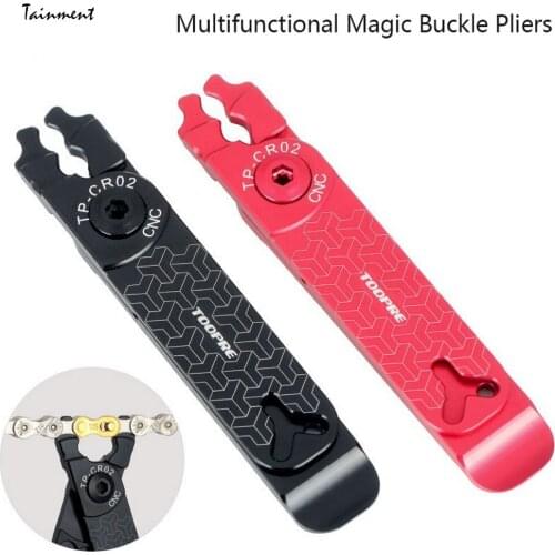 5 in 1 Multi-function Bicycle Master Link Plier Bicycle Main Link Clamp Bicycle Chain Missing Quick Connector Tire Warp Bicycle