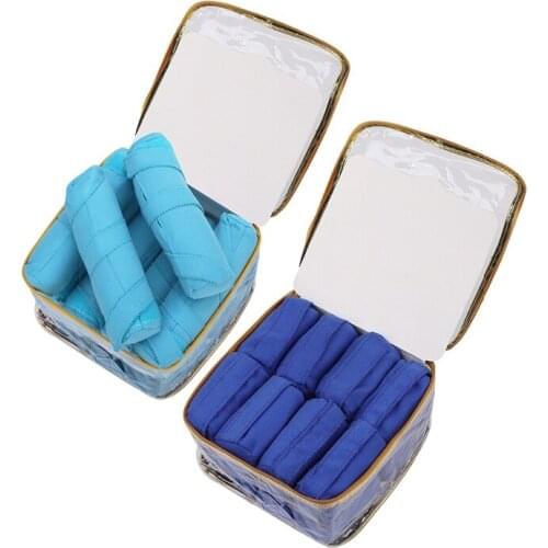 Hair Rollers Sleep Styler Kit Long Cotton Curlers Diy Styling Tools Blue Color ic Hair Dressing Charming Hairstyle