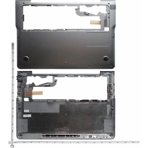 NEW Laptop Bottom Base Case Cover for Samsung 530U3B 530U3C 535U3C NP530U3B NP530U3C NP535U3C Silver grey lower case