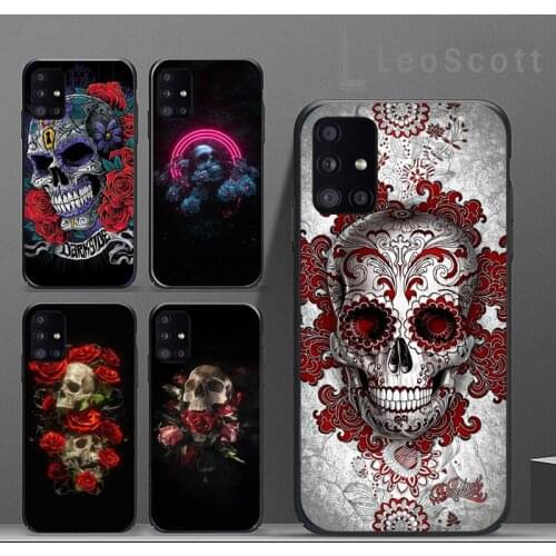 Grim Reaper Skull Skeleton Phone Case For Samsung galaxy S 7 8 9 10 20 edge A 6 10 20 30 50 51 70 note 10 plus