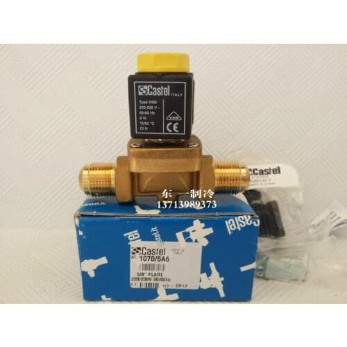 Castel solenoid valve TYPE 1070 5 5 points cold storage freezer solenoid valve 1070 5A6