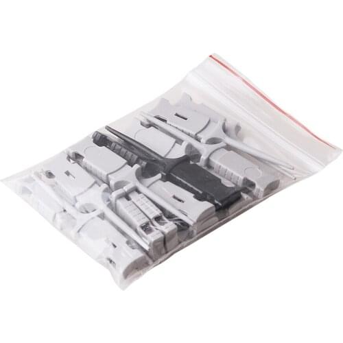 Hantek 18 unids/lote Mini gancho de prueba HT321 de pinza doble Plaza pines para osciloscopio Venta caliente 2 colores