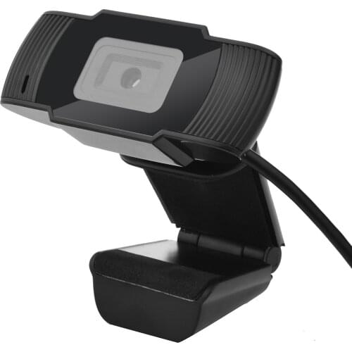 HD Webcam 480p USB Camera with Microphone For PC Computer Rotatable Video Recording Web Camera