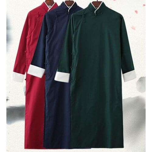 9color Kids&adult IP MAN cotton KUNG FU tai chi uniforms taoist robe crosstagown Wing Chun suits clothing green/white/red/blue