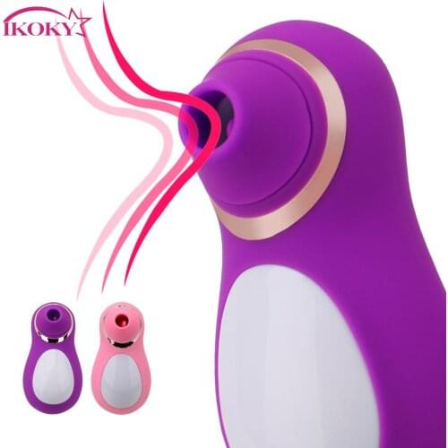 IKOKY Licking Clitoral Sucking Vibrator Nipple Tongue Vibrator Sex Oral 10 Speeds G spot Clitoris Stimulator Sex Toys For Women