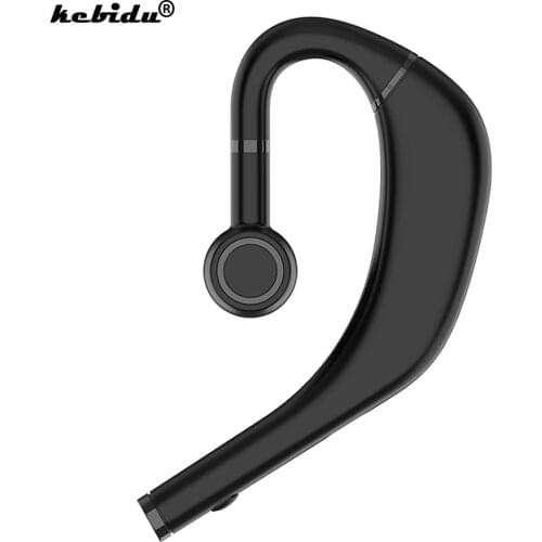 Kebidu Bluetooth 5.0 Earphone Wireless Single-ear Sports Waterproof Stereo Headphones Handsfree Car Kit With Mic For Samsung
