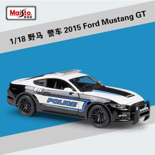 Maisto 1:18 2015 Ford Mustang GT Diecast Alloy Car Model Display Collections Gifts