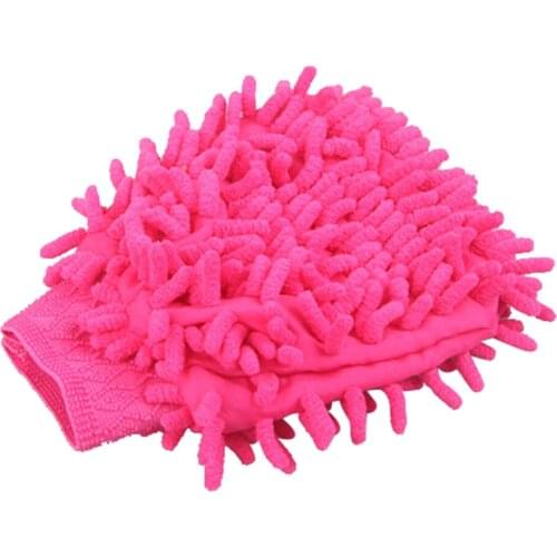 Microfiber Car Washing Glove Scratch-Free Auto Wash Cleaning Mittens Tools