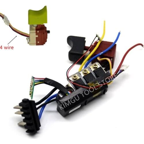 Switch 50028392 for WORX WU278 WX278 WU278S WU292 20V WX279.9 WX279 WU278.1 Drill Control board