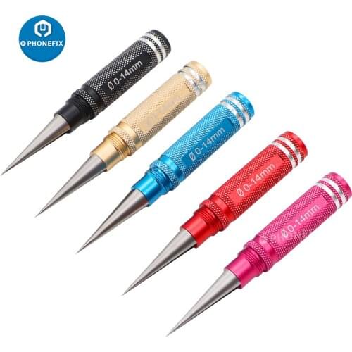 0-14mm Hole Puncher Reamer Shell Drills for RC Tools Car Aircraft Model Expanding Repair Trucks DIY Puncher Metal Handle Tool