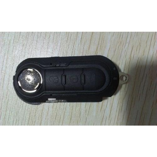 3 Buttons Replacement Flip Remote Key Shell Case For Fiat 500 Palio Bravo Sheina Stilo Punto Seicento Fob Key Cover 30PCS/lot