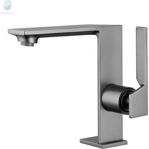 Modern Deluxe Design Chrome Finish Wash Basin Faucet For Hotel