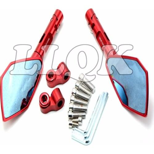 Motorcycle universal Aluminum CNC motorcycle rearview Side mirror For Benelli silver blade BJ250T-8 Kawasaki Ninja 300 EX300 Z30