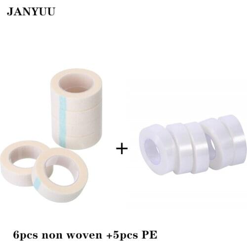 11Rolls Lower Price Skin-Friendly Eyelash Extension Tape Beauty Tape Eyelash Extension Lash Tape