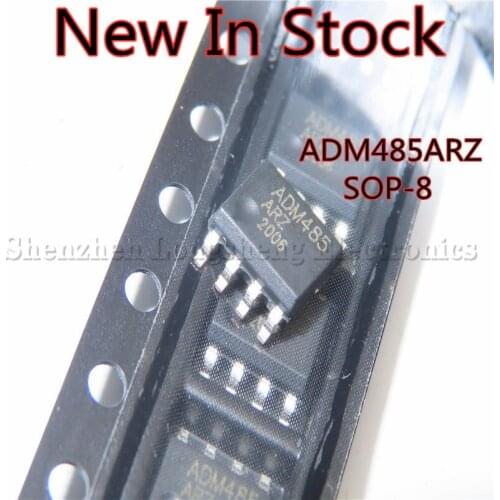 50PCS/LOT ADM485 ADM485AR ADM485ARZ SOP8 Transceiver interface chip