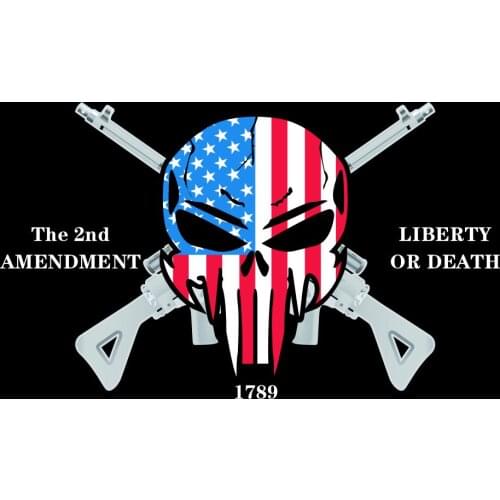 90x150cm the 2nd amendment liberty or death flag