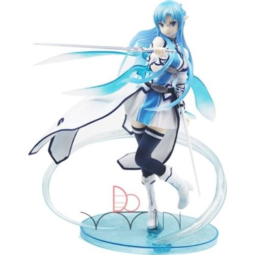 Anime Sword Art Online Yuki Yuuki Asuna ALO Ver. PVC Action Figure New T30
