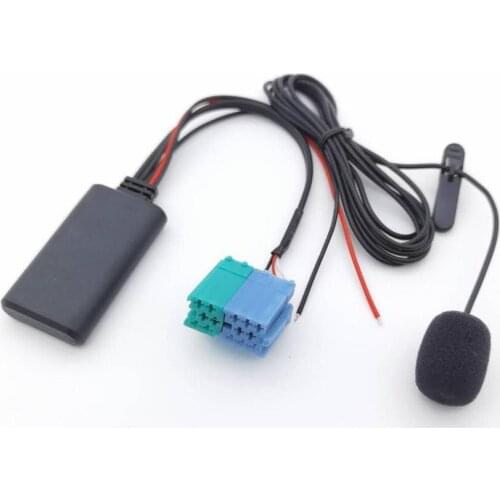 Bestolink Car Factory Stereo Bluetooth 5.0 Audio Music Adapter Phone Call Handsfree AUX-IN ISO 6Pin for Renault Radio Updatelist