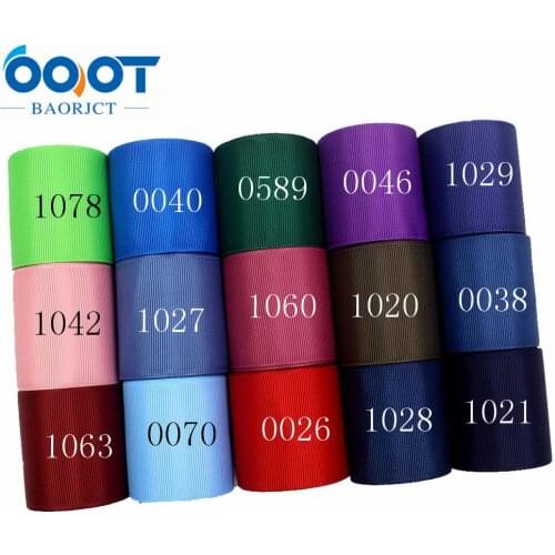 18-50-4 2'' 50mm Solid Color Grosgrain Ribbon 10yds/lot,DIY handmade bow Festival Gift Packaging Party Birthday Accessories