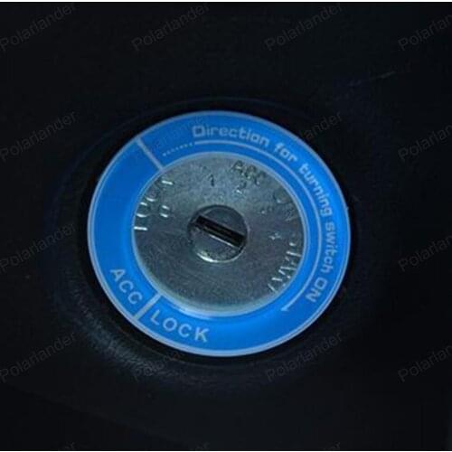 For Nissan Blue Bird 2016 Car styling Ignition Key Ring Switch Cover Interior Accessories