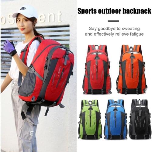 Travel Backpack Nylon Waterproof Youth sport Bags Outdoor Nylon Sports Camping Backpack Laptop With USB Port Hiking Bags New Men