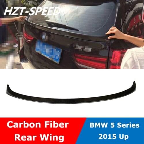F15 Carbon Fiber Rear Middle Spoiler Wing For BMW X5 F15 Car Modification Body Kit Car Styling 2015-UP