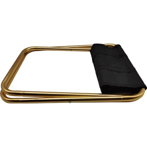 Customizable small aluminum alloy folding stool portable outdoor picnic dinner fishing folding stool