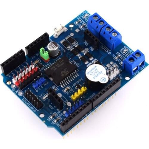 L298P Motor Shield Stepper DC Motor Drive Module Drive Expansion Board